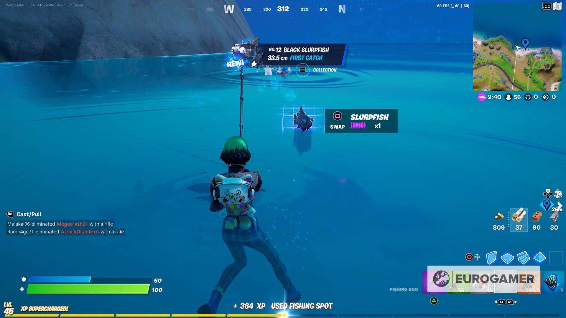 Fortnite Fish Collection locations Where to find all 33 fishes and